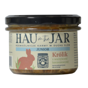 Królik z warzywami korzeniowymi - JUNIOR