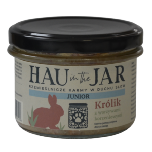 Królik z warzywami korzeniowymi - JUNIOR